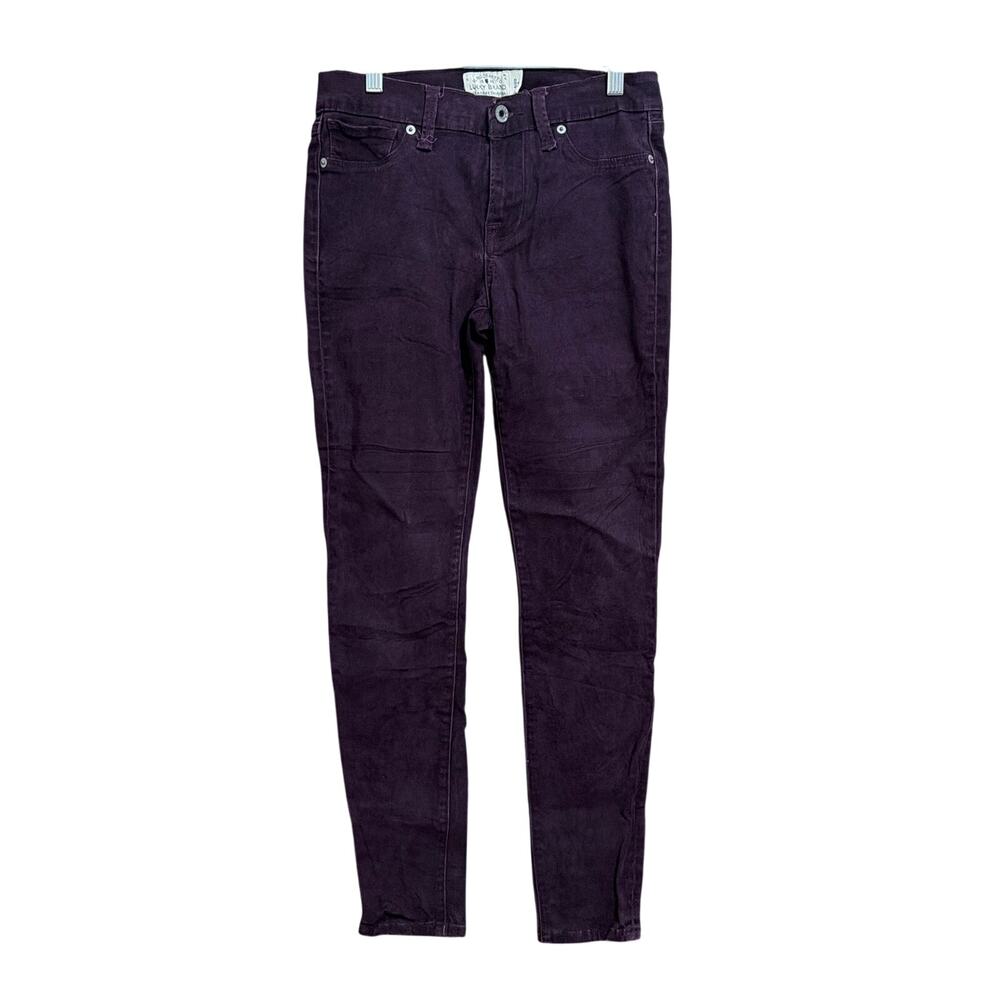 Lucky Brand Womens Jeans Purple Brooke Jegging Jean Skinny Leg Stretch 6/28